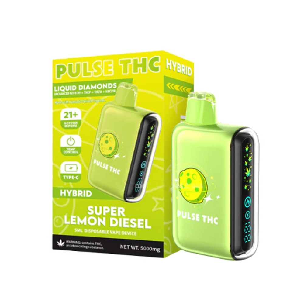 PULSE THCA BLEND 5ML DISPOSABLE SATIVA - SUPER LEMON DIESEL