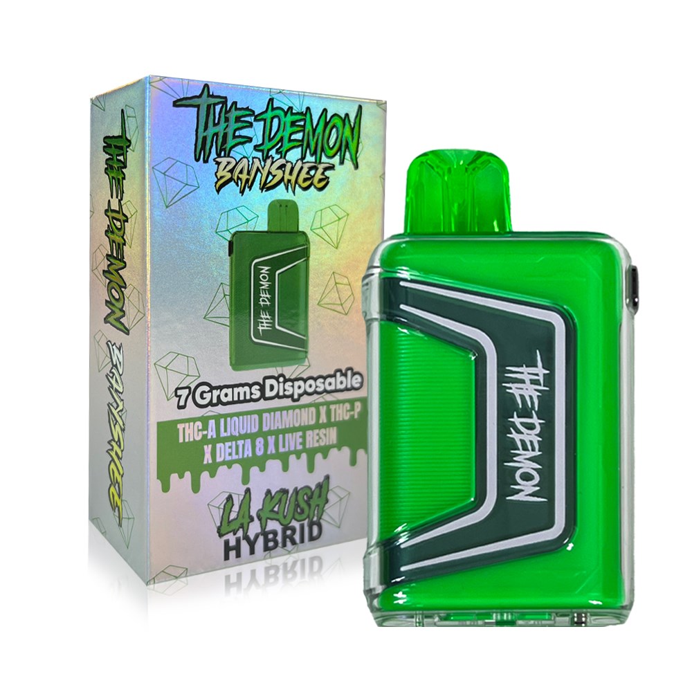 THE DEMON BANSHEE BLEND 7G DISPOSABLE HYBRID - LA KUSH