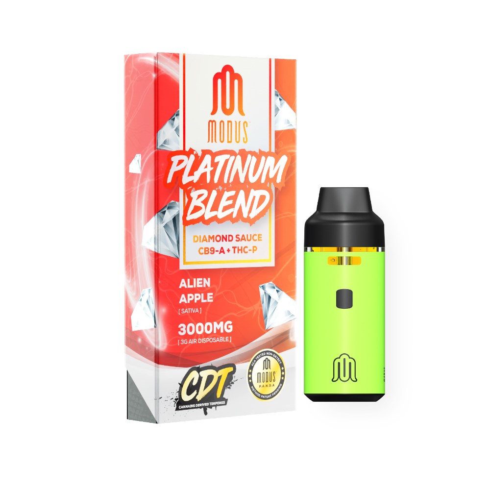MODUS PLATINUM 3G DISPOSABLE SATIVA - ALIEN APPLE