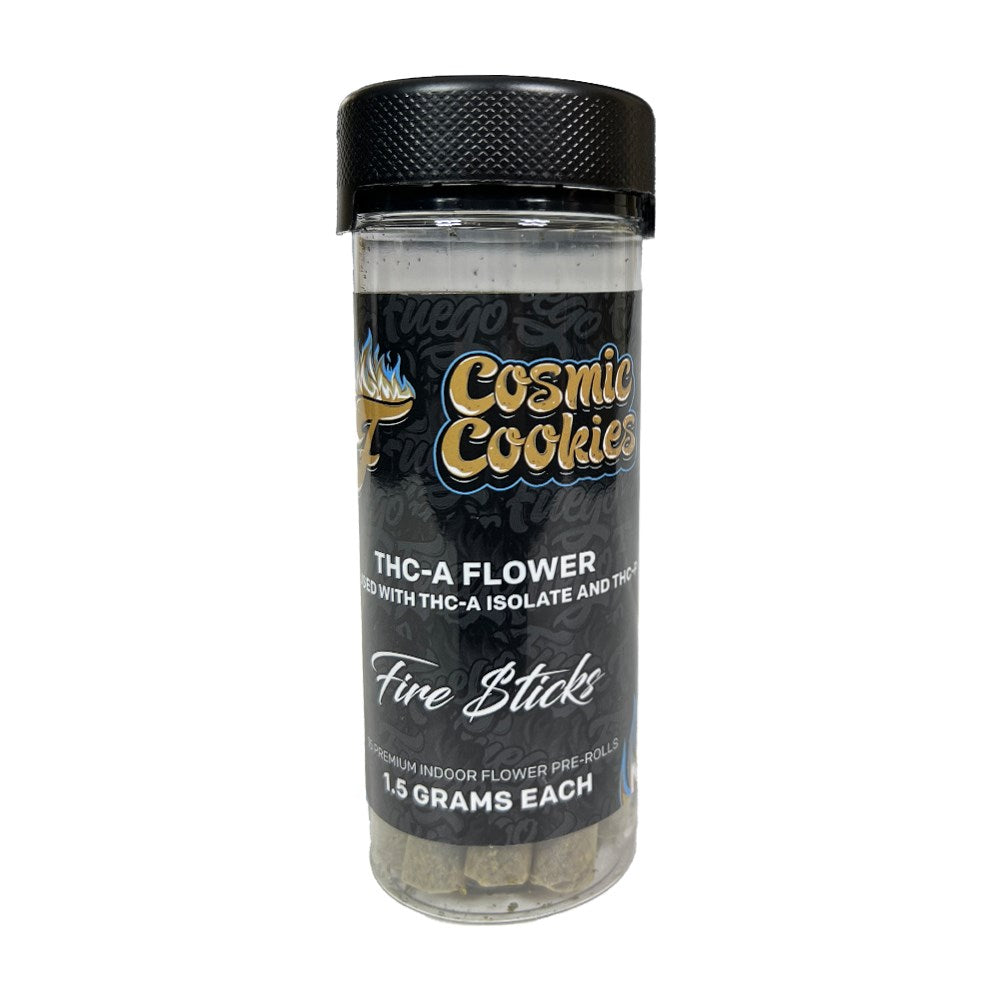 FUEGO FIRE STICK THCA/THCP 1.5G 15CT PRE ROLLS - COSMIC COOKIES