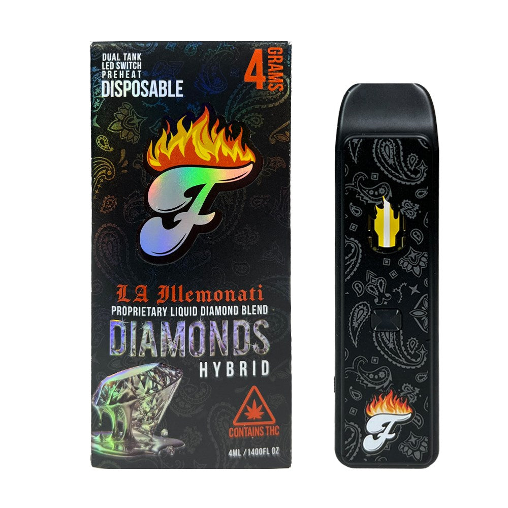 FUEGO DIAMOND BLEND 4G DISPOSABLE HYBRID - LA ILLEMONATI