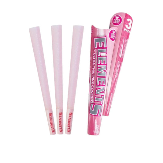 ELEMENTS KS PINK3PK CONES