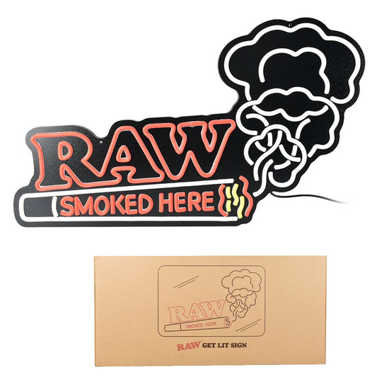 RAW PROMO GET LIT SIGN