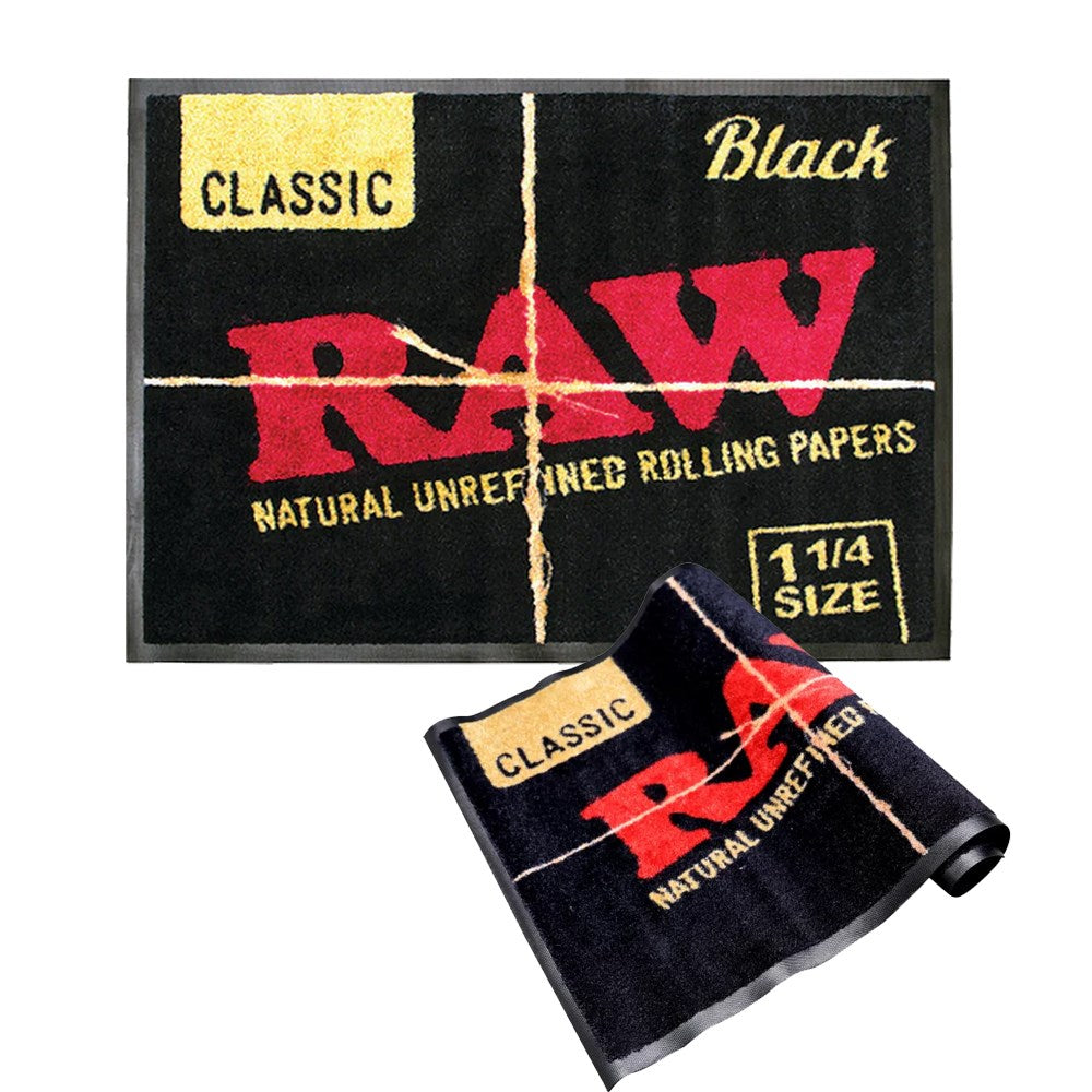 RAW BLACK DOOR 60X80 CM MAT - SMALL