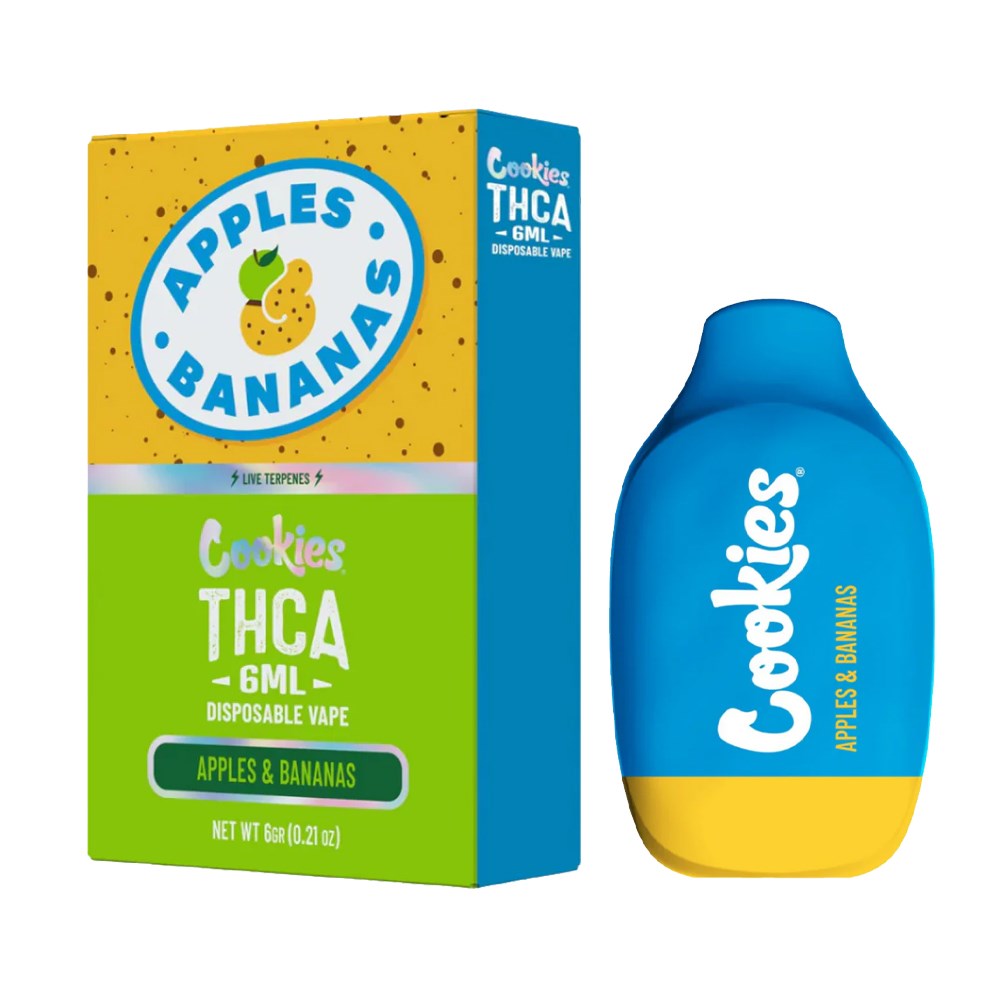 COOKIES THCA 6G DISPOSABLE - APPLE & BANANAS