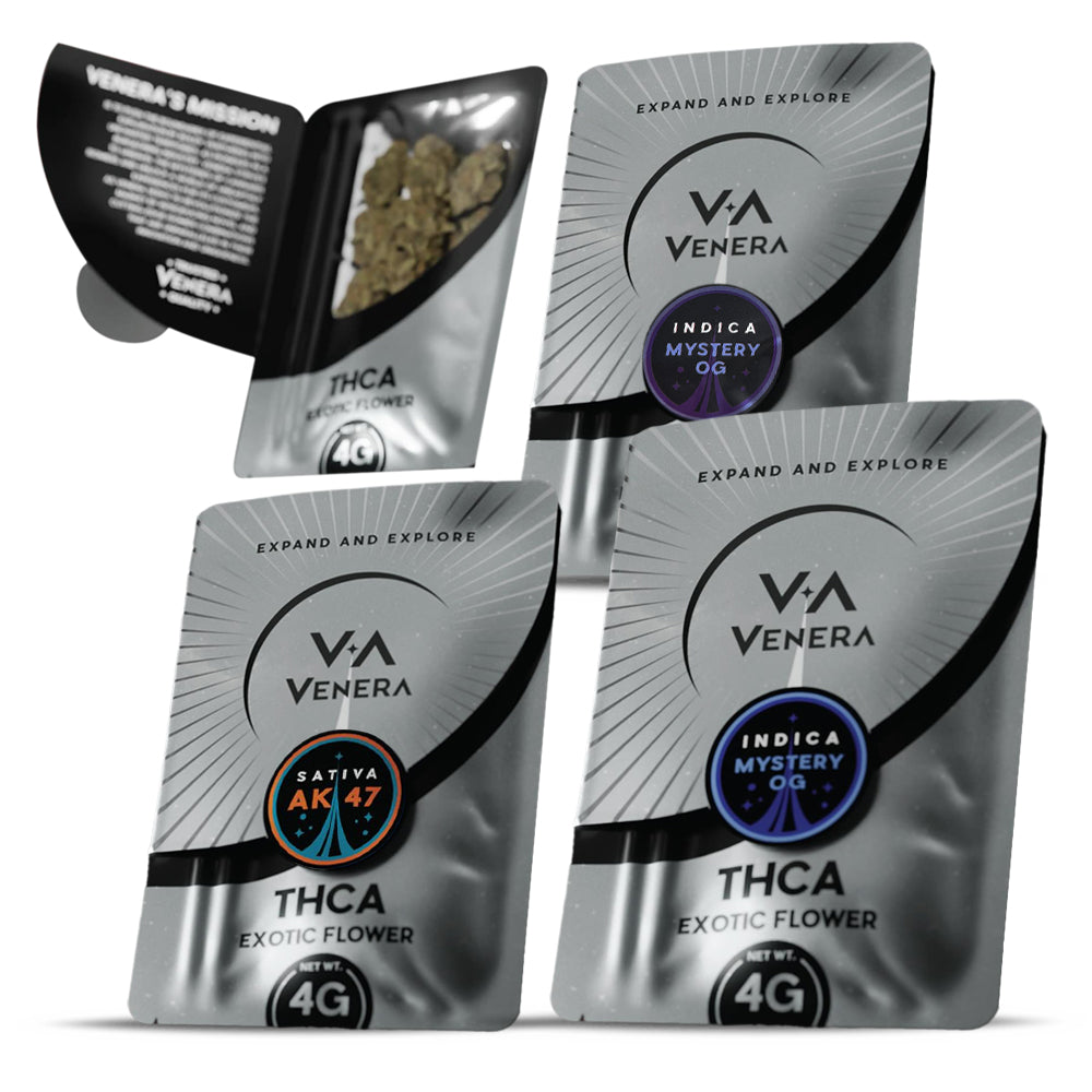 VENERA THCA 4G EXOTIC FLOWERS - ASSORTED