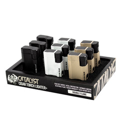 SPECIAL BLUE CATALYST DOUBLE FLAME TORCH LIGHTER