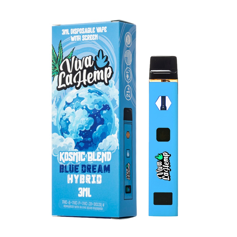 VIVA LA HEMP KOSMIC BLEND 3000MG DISPOSABLE HYBRID - BLUE DREAM