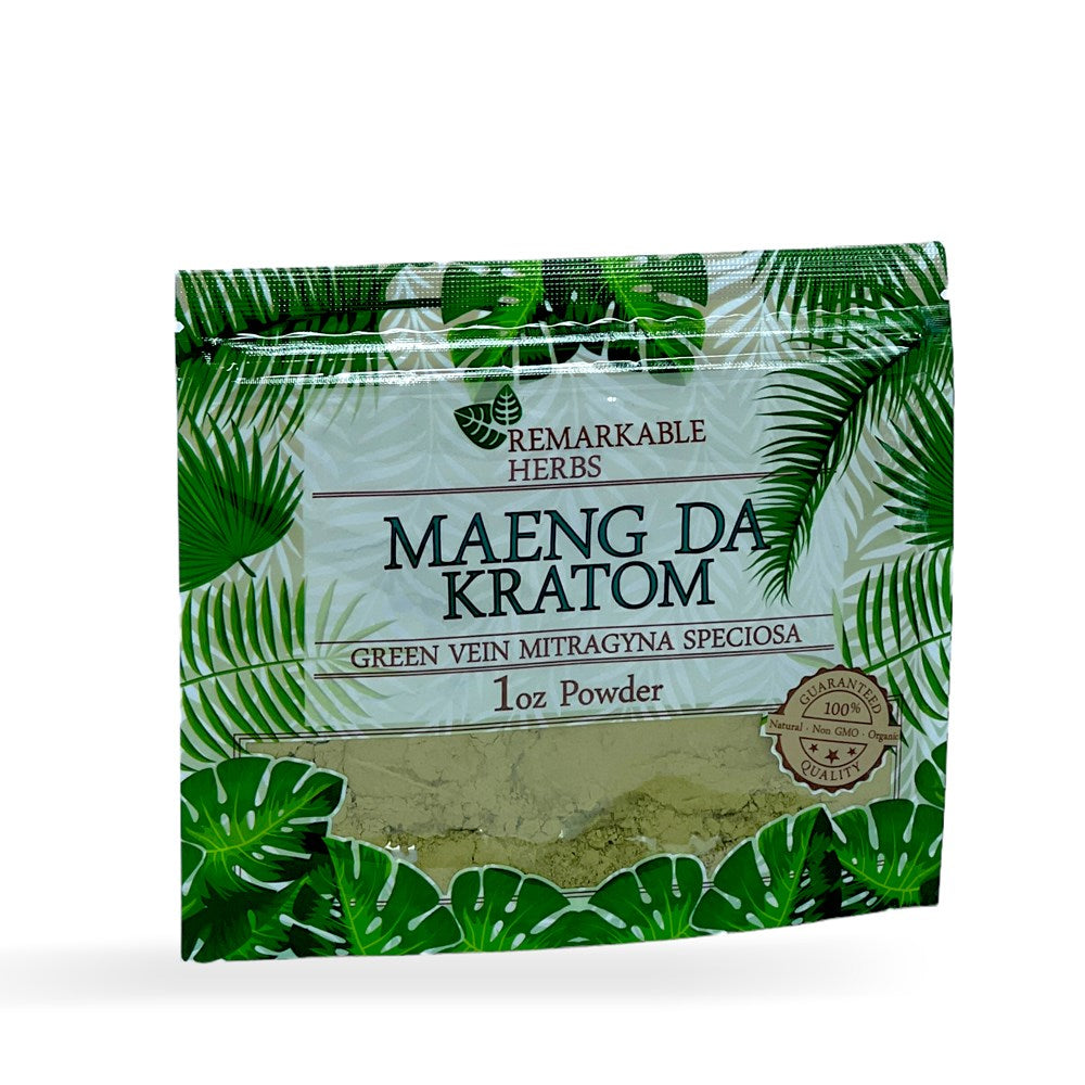REMARKABLE HERBS GREEN VEIN POWDER 1Z - MAENG DA
