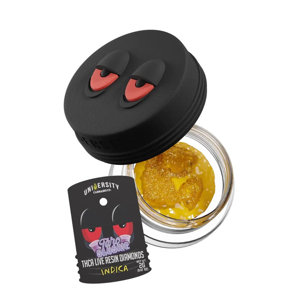UNIVERSITY LIVE RESIN THCA 2G DIAMONDS INDICA - TARO SLUSHIE