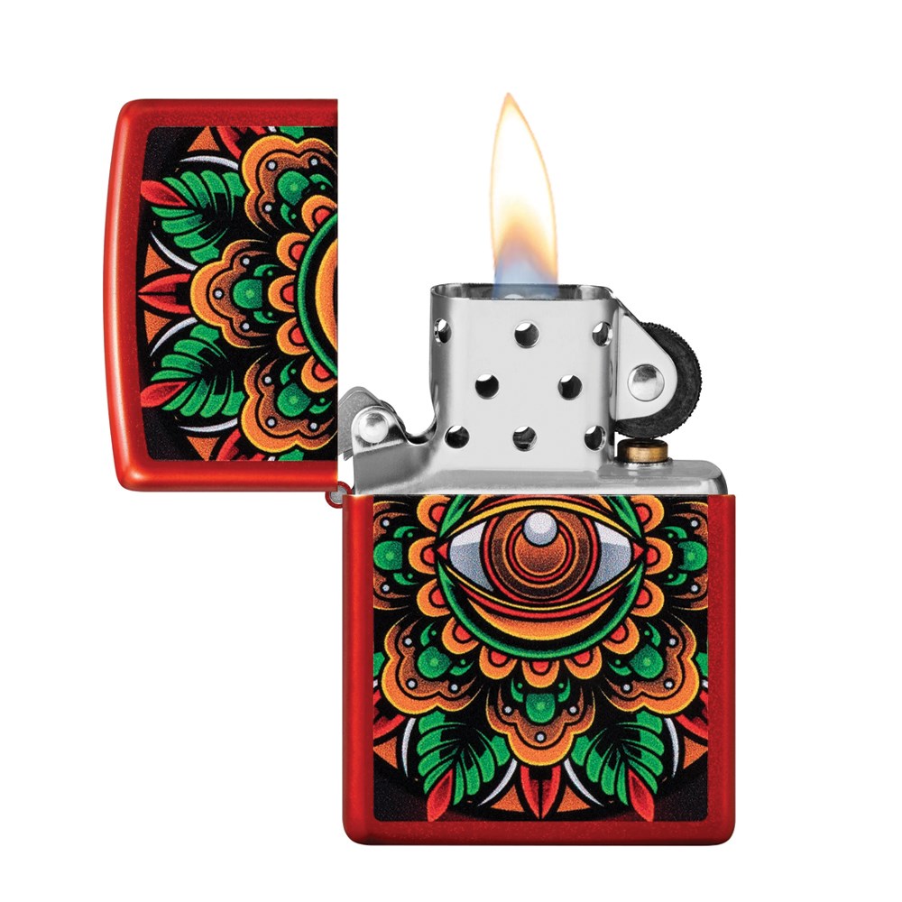 ZIPPO 49475 COUNTER CULTURE EYE DESIGN LIGHTER