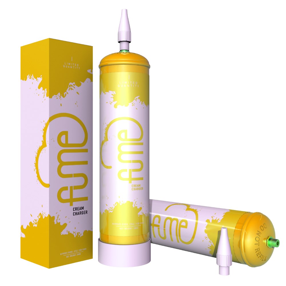 FUME 580G CREAM CHARGER - BANANA
