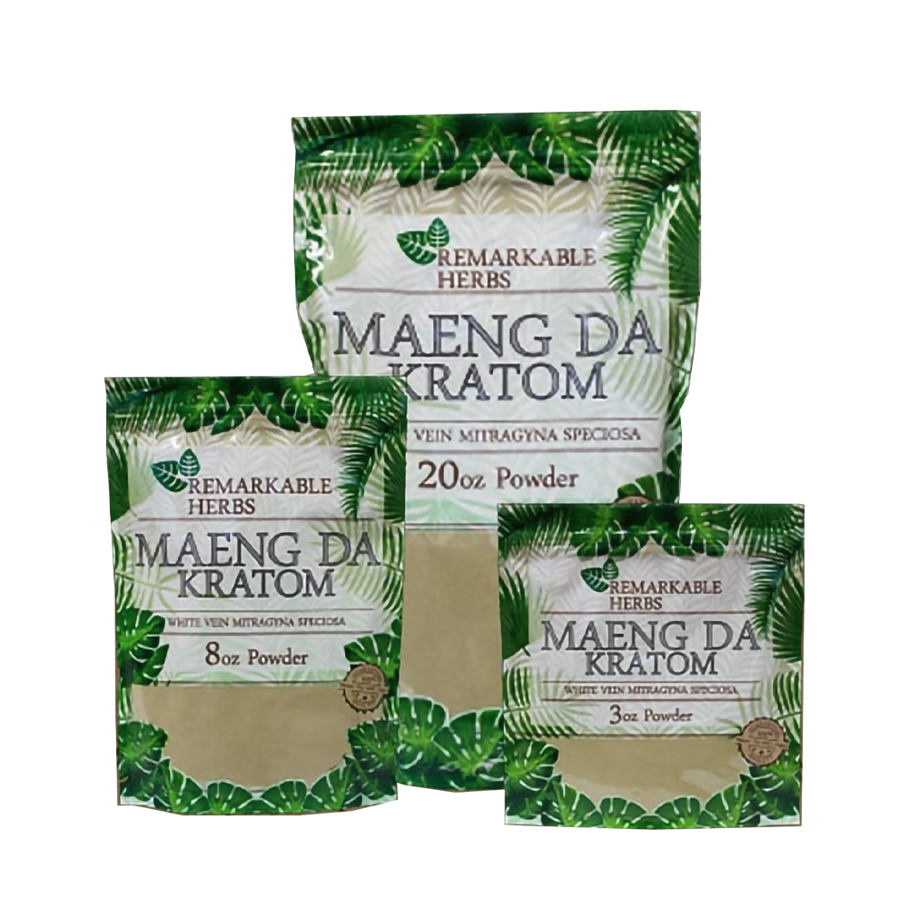 REMARKABLE HERBS WHITE VEIN POWDER 3Z - MAENG DA