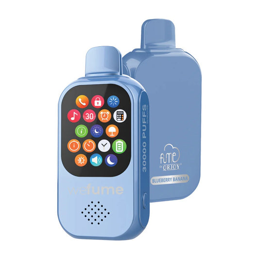 WEFUME 5% SALT NIC 30K DISPOSABLE - BLUEBERRY BANANA