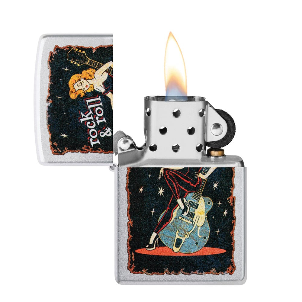 ZIPPO 205 COOL CHICK DESIGN LIGHTER