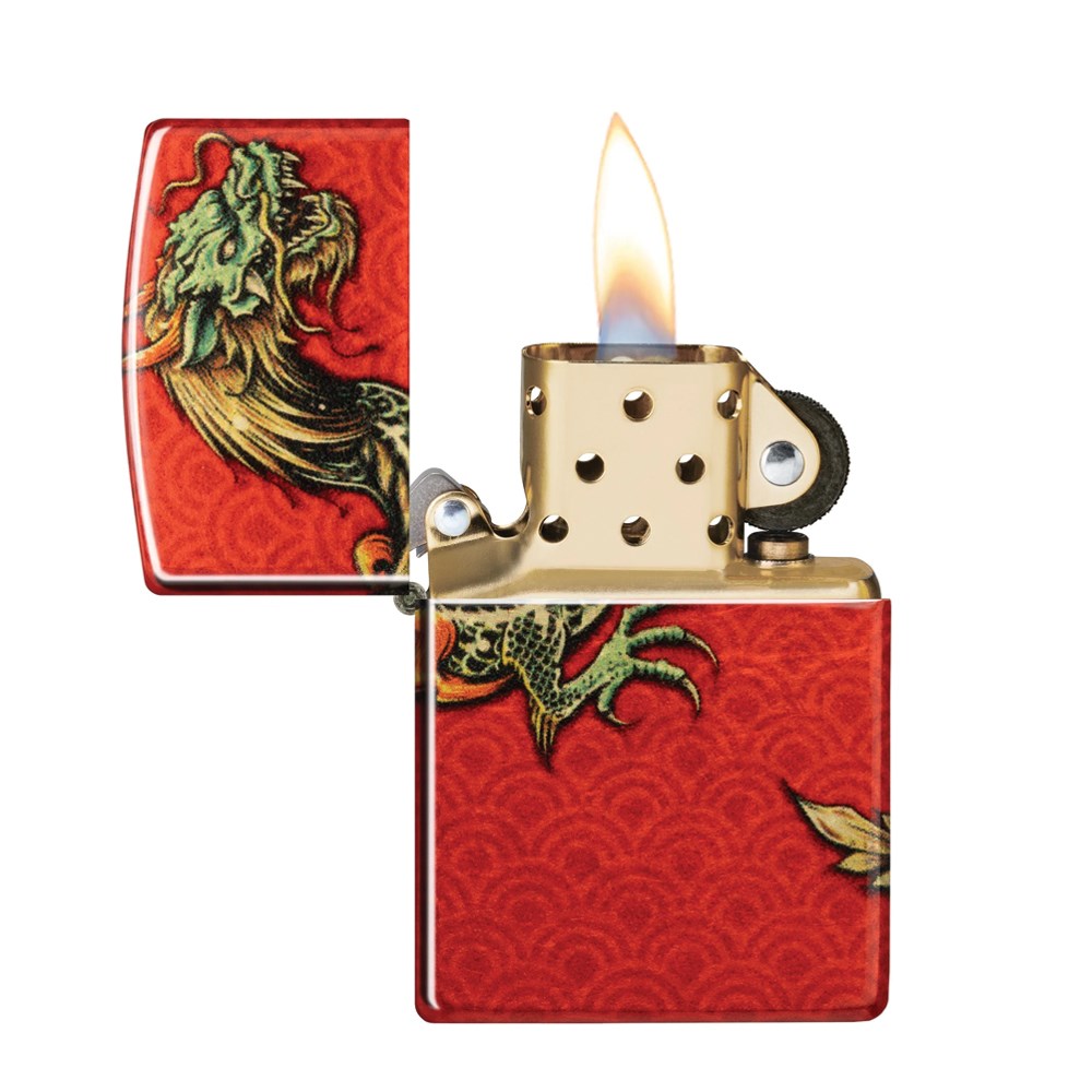 ZIPPO 48458 DRAGON DESIGN LIGHTER