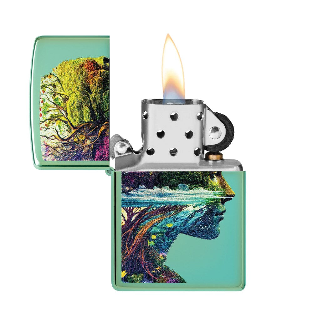 ZIPPO 28129 FACE OF NATURE LIGHTER