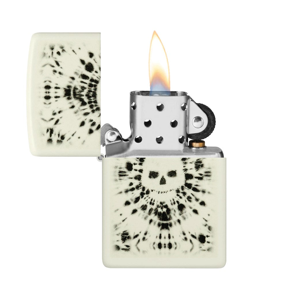 ZIPPO 49193 HIPPIE SKULL LIGHTER