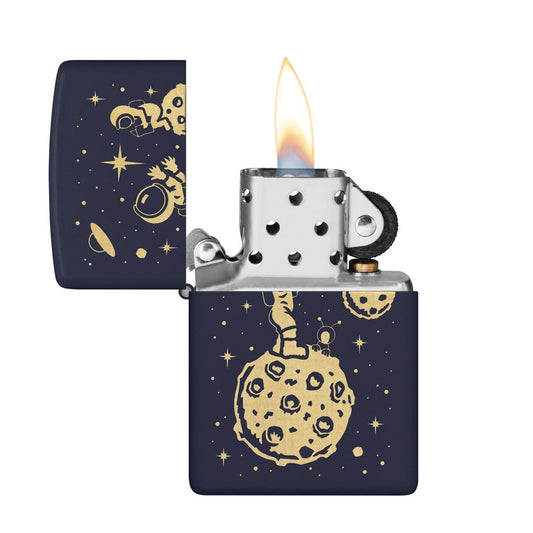 ZIPPO 239 SPACE MEN DESIGN LIGHTER