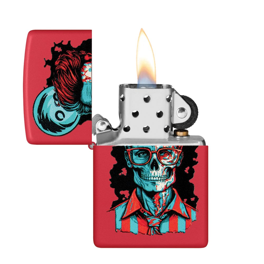 ZIPPO 233 ZOMIE SKULL LIGHTER
