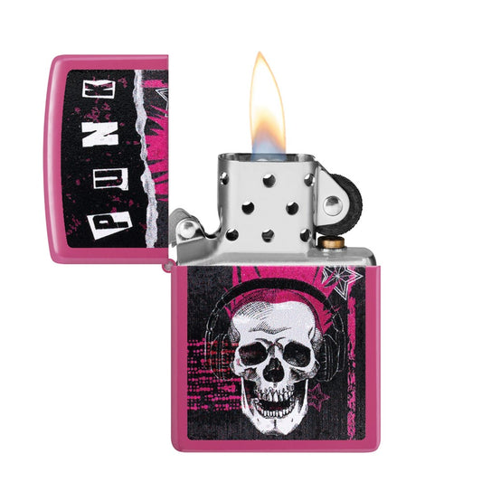 ZIPPO 49846 PUNK SKULL LIGHTER