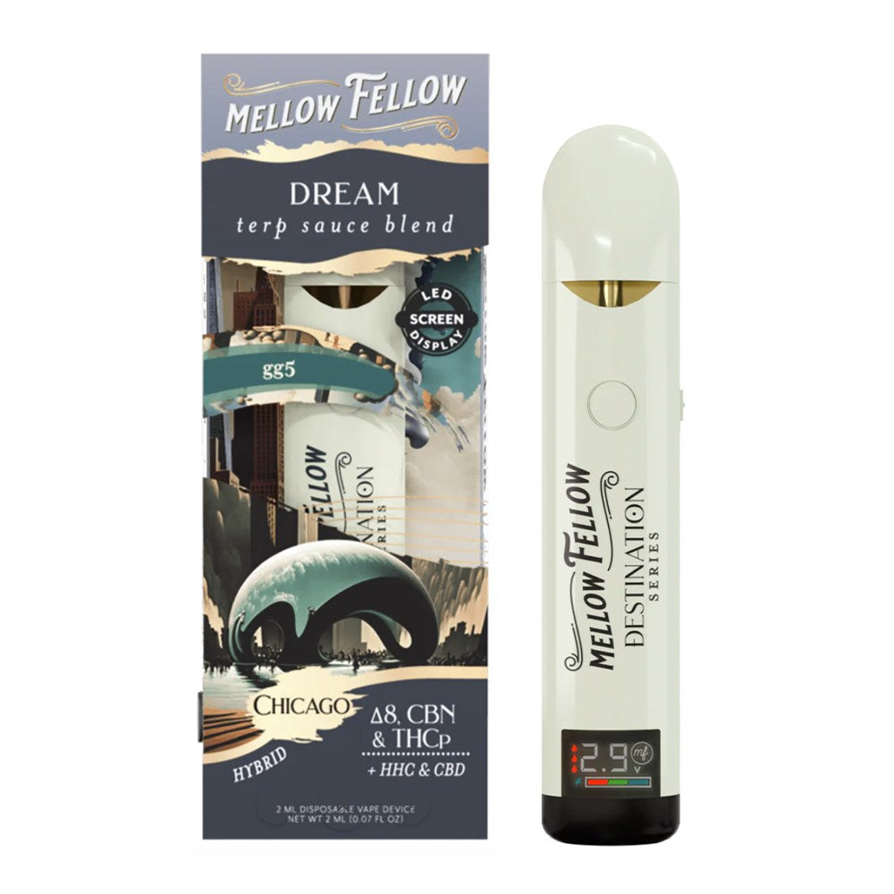 MELLOW FELLOW 2ML DREAM BLEND DISPOSABLE CHICAGO - GG5 POP