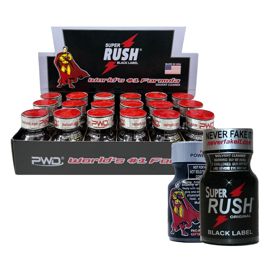 SUPER RUSH PWD 10ML BOTTLE- BLACK LABEL
