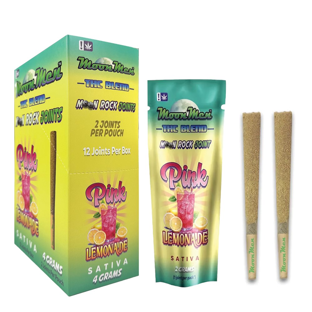 MM MOON ROCK 4G THC BLEND 2CT JOINTS INDICA - PINK LEMONADE