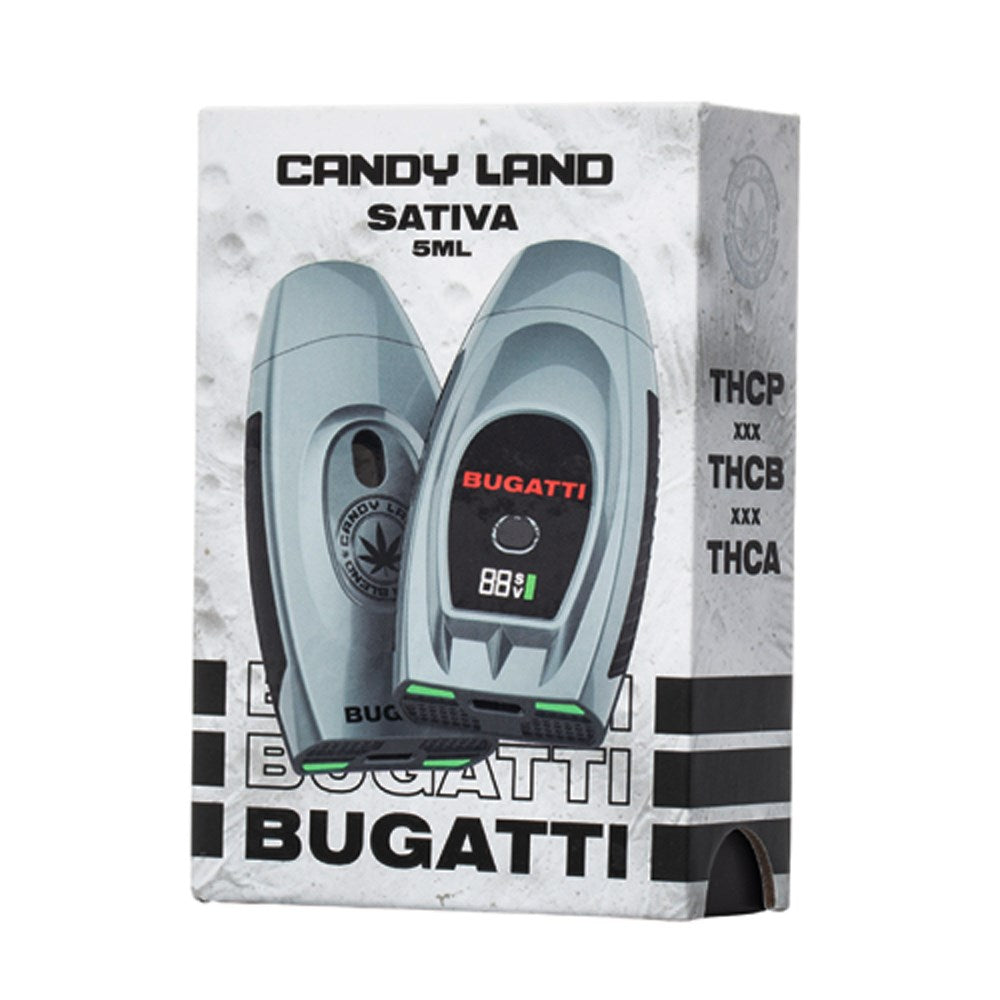 BUGATTI THCP/THCB/THCA 5ML DISPOSABLE SATIVA - CANDY LAND