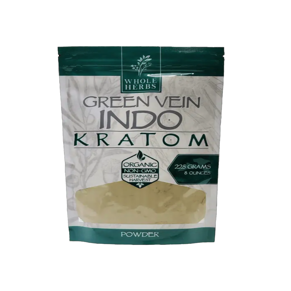 WHOLE HERBS GREEN VEIN POWDER 8Z - INDO