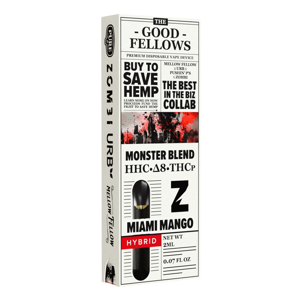 GOOD FELLOWS MONSTER BLEND 2ML DISPOSABLE HYBRID - MIAMI MANGO POP