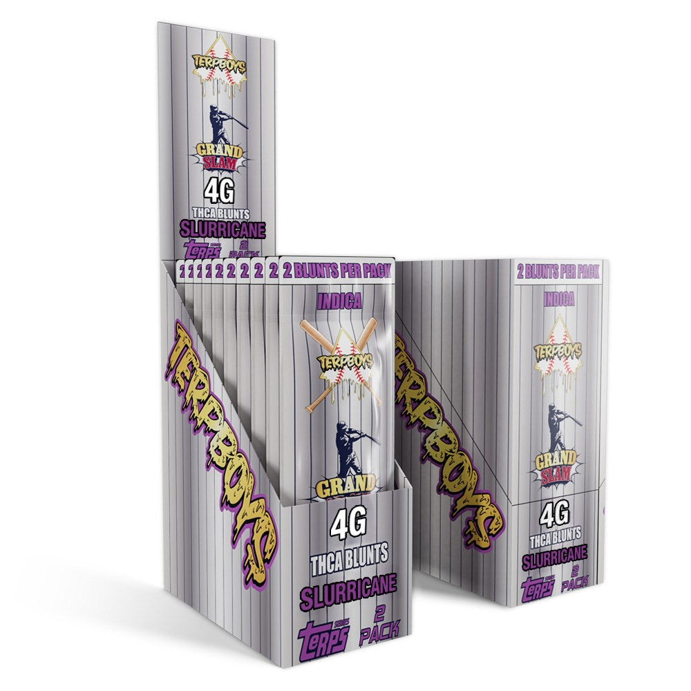 TERPBOYS THCA 4G 2CT BLUNTS PREROLLS INDICA - SLURRICANE