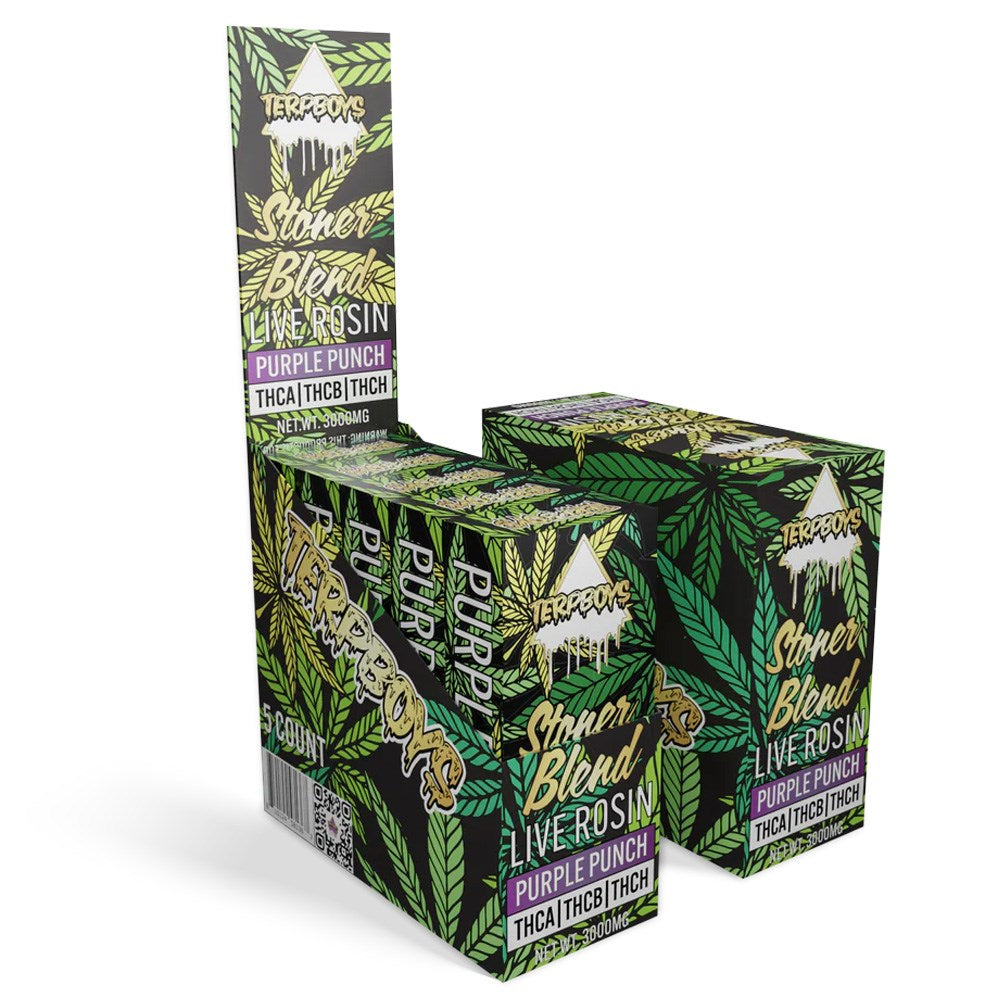 TERPBOY STONER BLEND 3G DISPOSABLE - PURPLE PUNCH