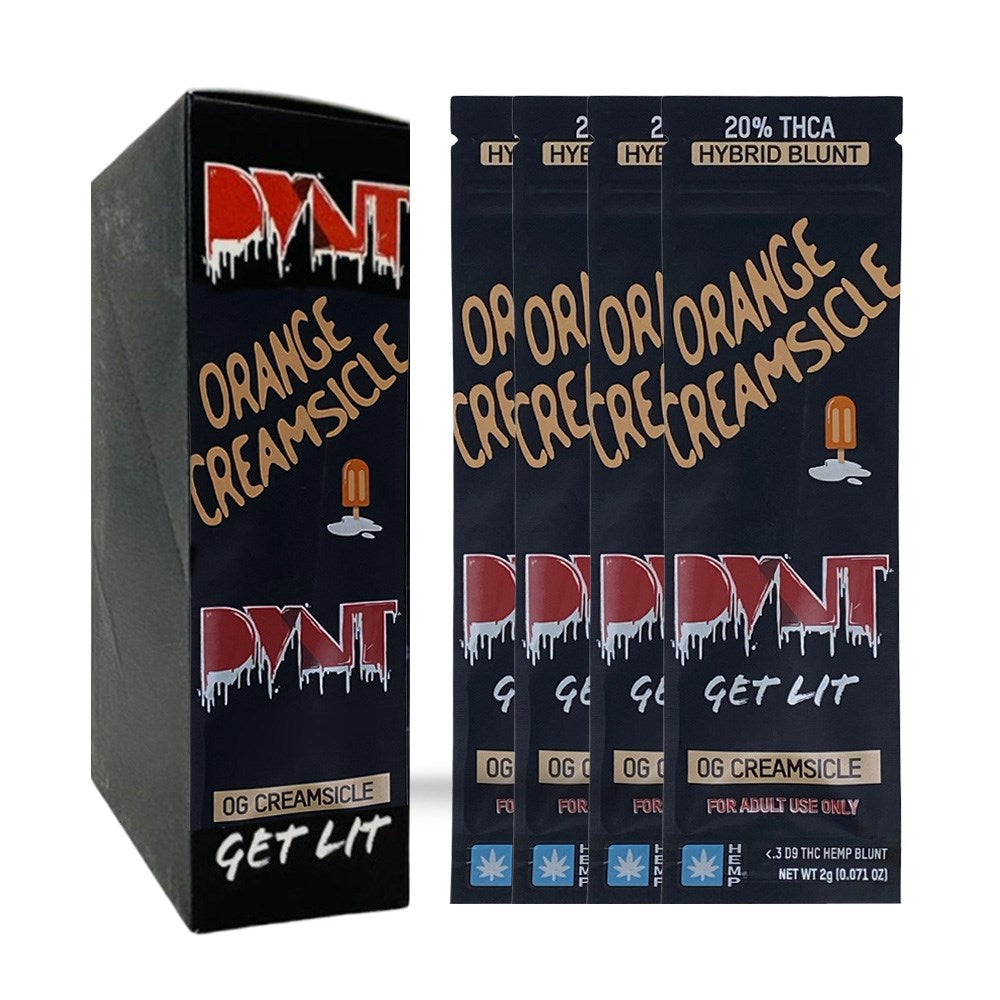 DVNT THCA BLUNTS HYBRID - ORANGE CREAMSICLE