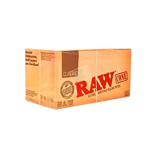 RAW CLASSIC 6PK 1 1/4 CONES