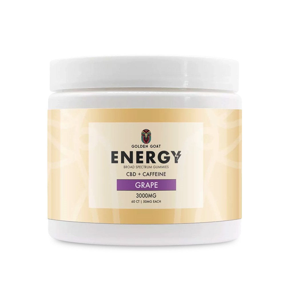 GOLDEN GOAT ENERGY 3000MG GUMMIES - GRAPE