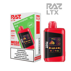 RAZ LTX 5% 25KPUFF DISPOSABLE- WATERMELON ICE