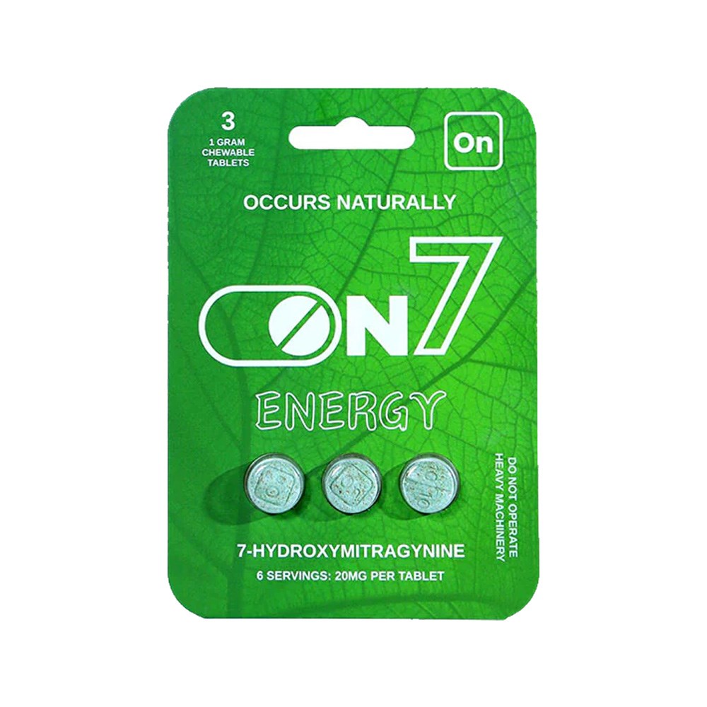 ON7-7OH 20MG 3CT KRATOM - ENERGY
