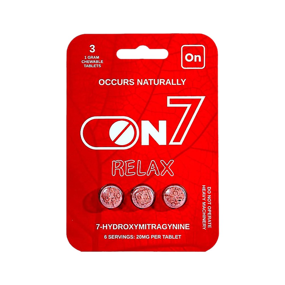 ON7-7OH 20MG 3CT KRATOM - RELIEF