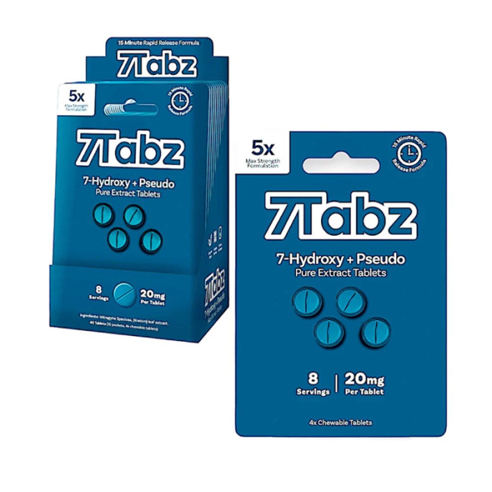 7TABS-7HYDROXY 20MG PURE EXTRACT KRATOM