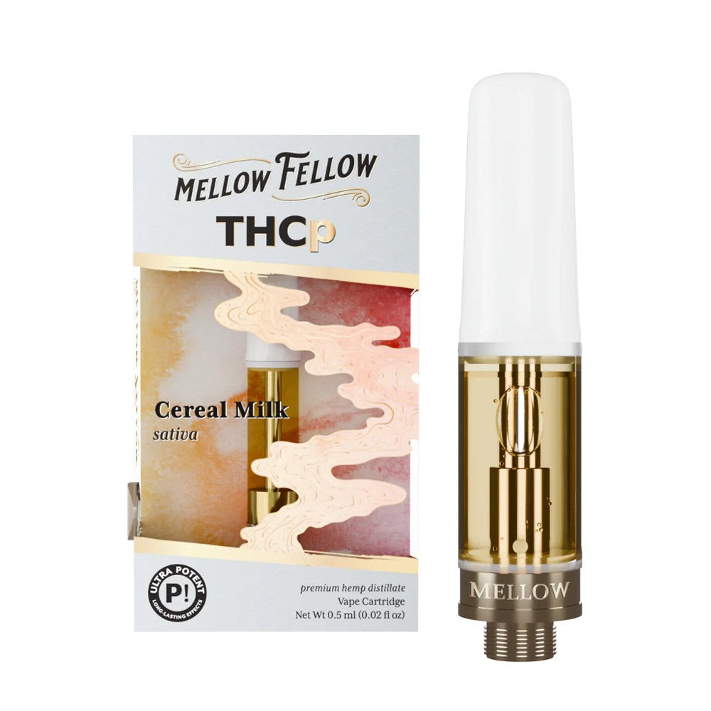 MELLOW FELLOW THCP 0.5G CARTRIDGE SATIVA - CEREAL MILK