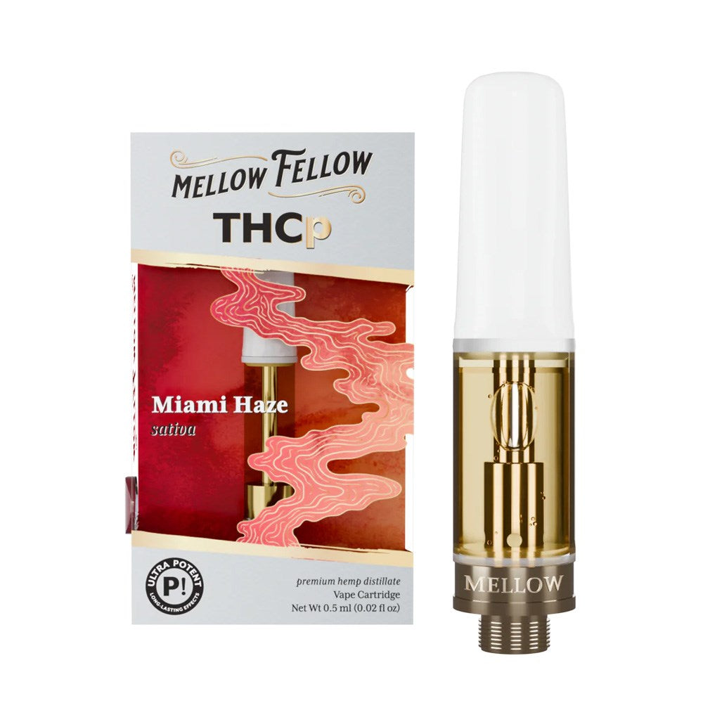 MELLOW FELLOW THCP 0.5G CARTRIDGE SATIVA - MIAMI HEAT
