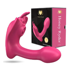 HONEY RYDER MULTI FUNCTION VIBE W/ REMOTE - PINK