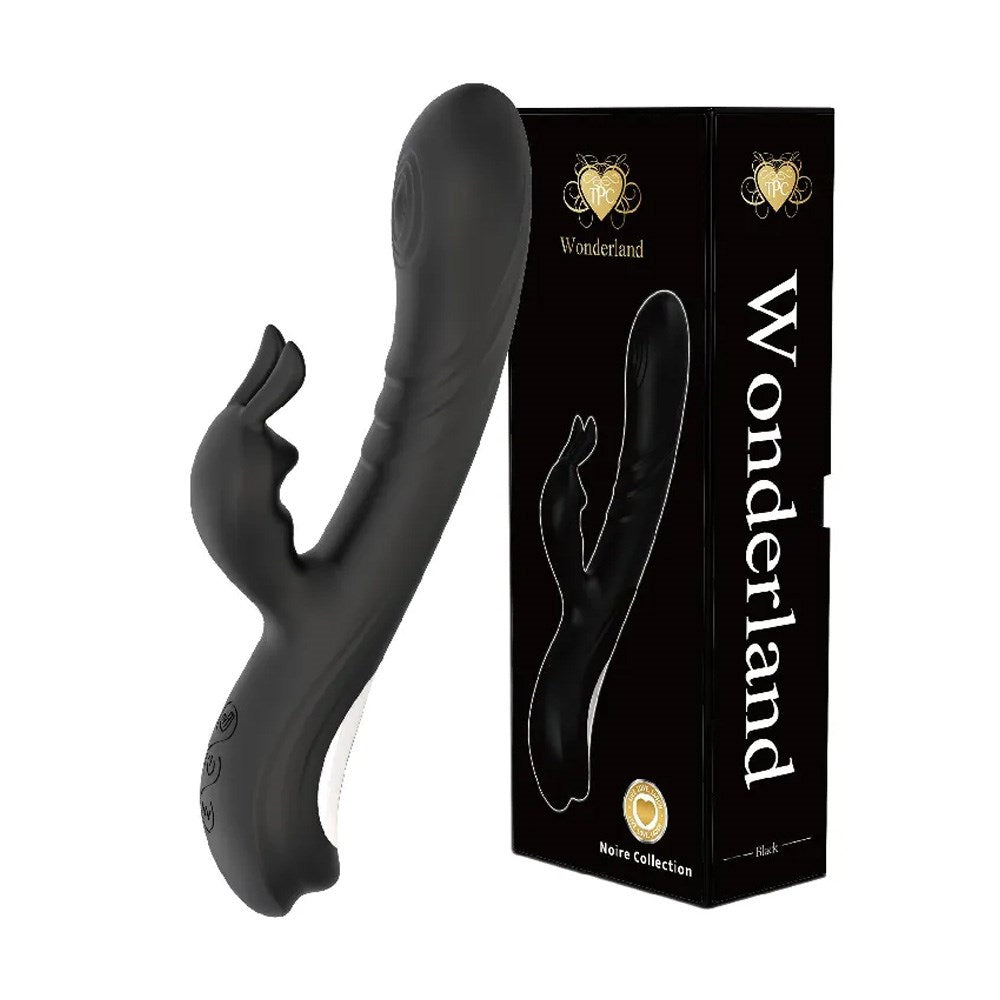 WONDERLAND MAGICAL RABBIT VIBE - BLACK