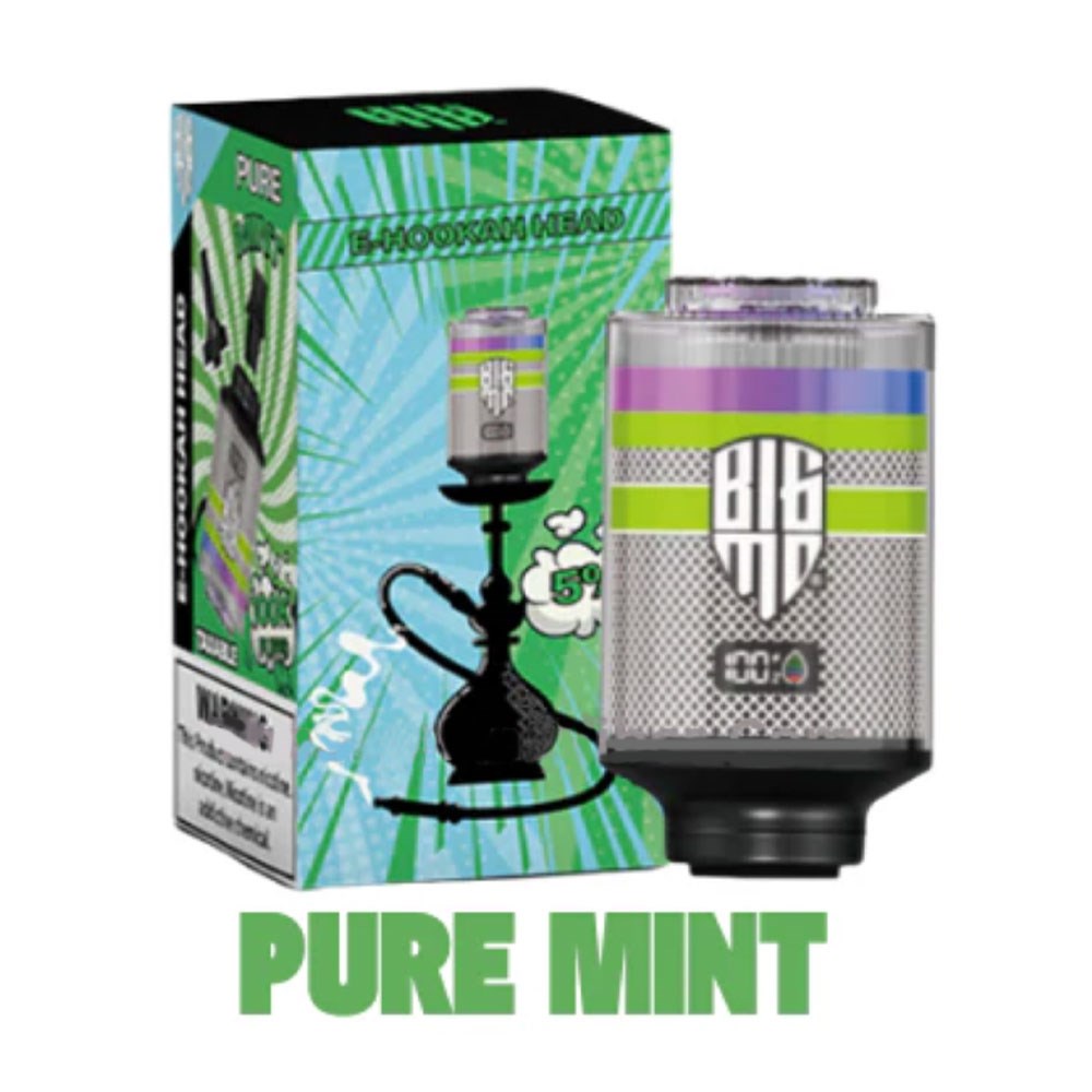 E- HOOKAH 100K PUFFS HEAD - PURE MINT