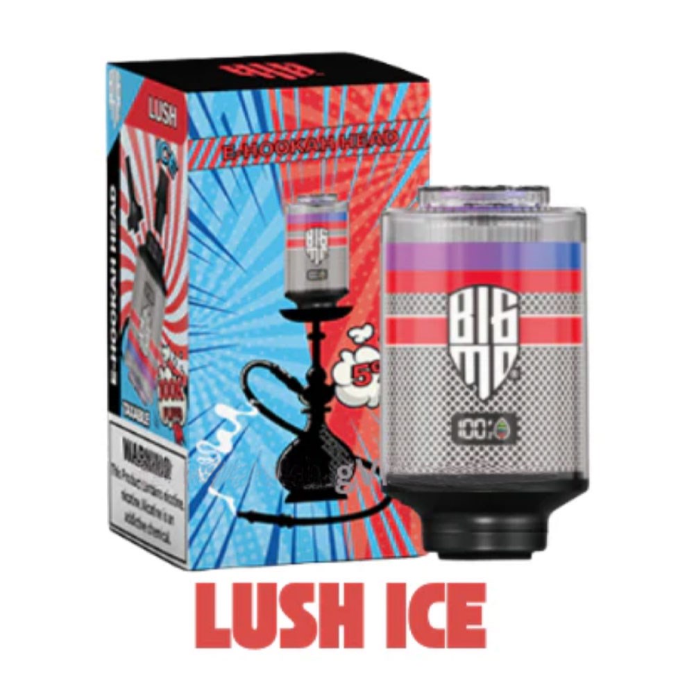 E- HOOKAH 100K PUFFS HEAD - LUSH ICE