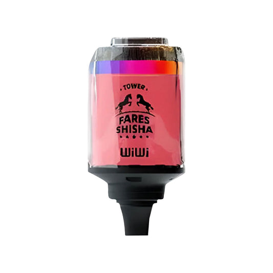 WIWI FARES SHISHA 100K PUFFS HEAD - LUSH ICE