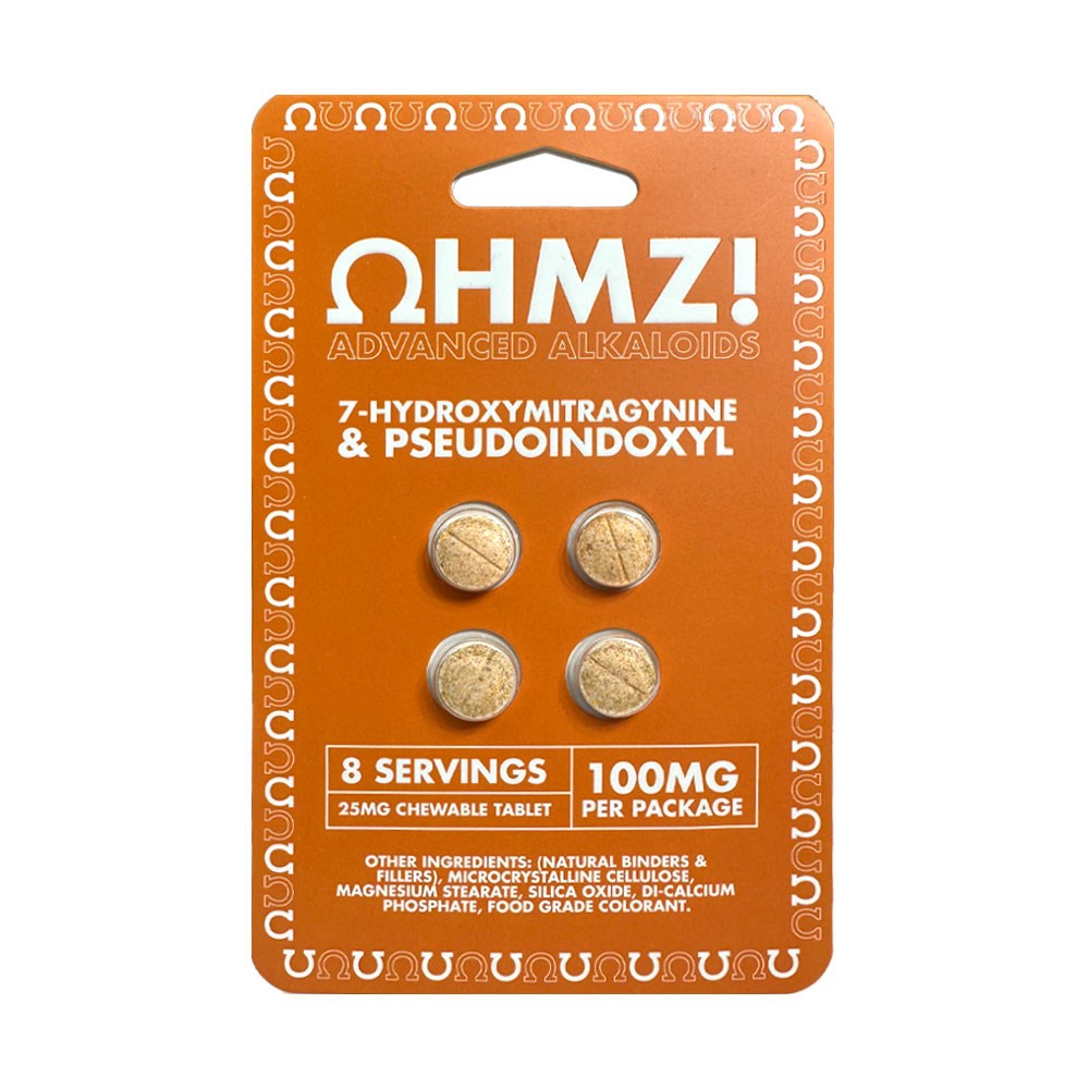 OHMZ! 7 HYDROXI 25MG 4CTS KRATOM
