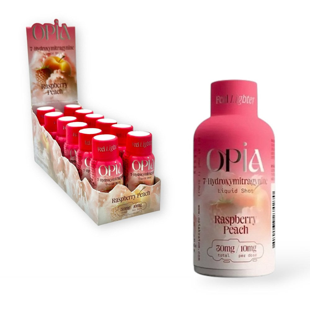 OPIA 7 OH 30MG SHOT- RASP PEACH
