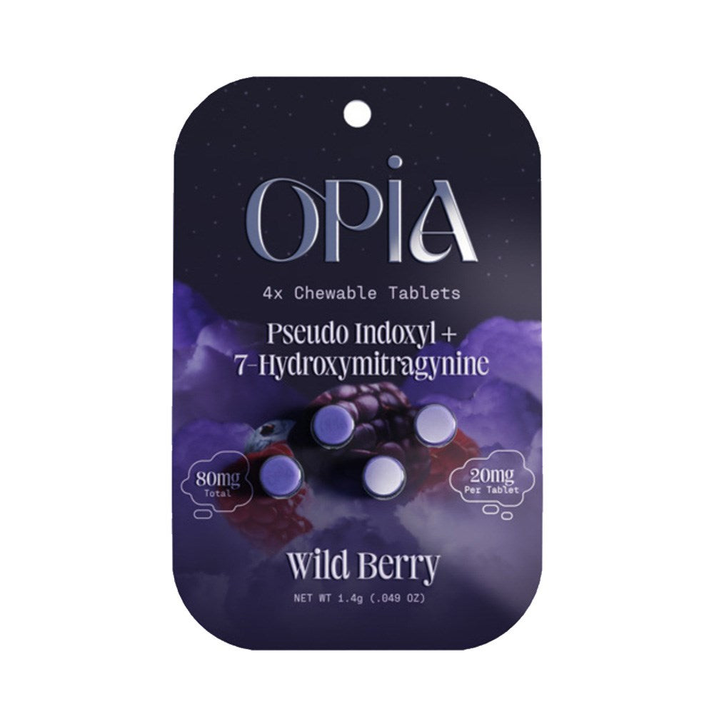 OPIA PSEUDO 4CTS TABLET KRATOM - WILD BERRY